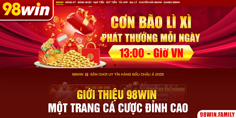 Giới thiệu 98Win, một trang cá cược đỉnh cao