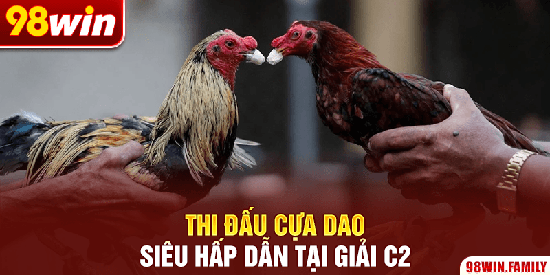 Thi đấu cựa dao siêu hấp dẫn tại giải C2